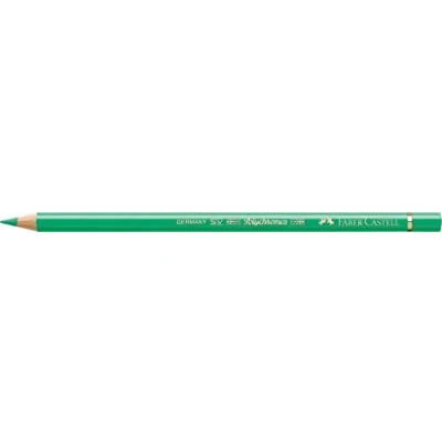 Image of Faber Castell Art &amp; Graphic Polychromos Colour Pencil, (162), Light Phalto Green, For Art, Craft, Drawing, Sketching, Home, School, University, Colouring