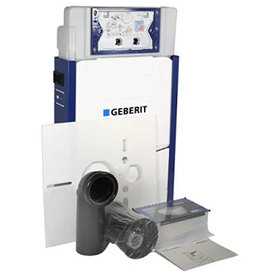 Image of GEBERIT GEB110300005 UP320 KOMBIFIX Wall Fitted Cistern Clear