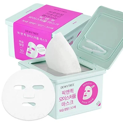 Image of [DEWYTREE] Pick &amp; Quick Moisturefull Mask 30ea Collagen Ceramide Nourishing