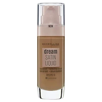 Image of Maybelline Dream Satin Liquid Foundation 51 Caramel Beige 30ml