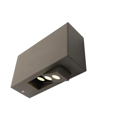 Image of Mora LED Outdoor Wall Down Lamp Anthracite 5800 6400K IP54