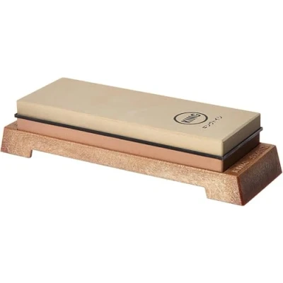 Image of キング砥石 HT 65#1000#6000 WHET Stone, Light Brown and Dark Brown, One Size