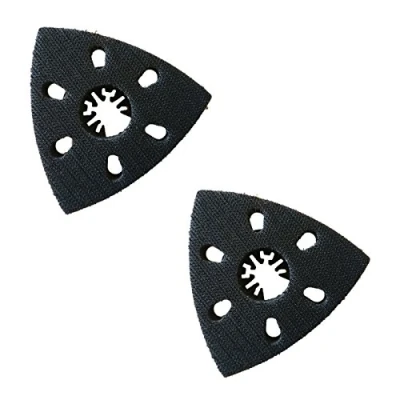 Image of 2 x TopsTools FA90SP_2 Extra Large 90mm Sanding Pad Compatible with Dewalt Stanley Black and Decker Bosch Fein (Non StarLock) Makita Milwaukee Hitachi Parkside Ryobi Worx Workzone Multitool