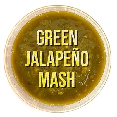 Image of Green Jalapeno Chilli Mash 500ml (Highly Concentrated)