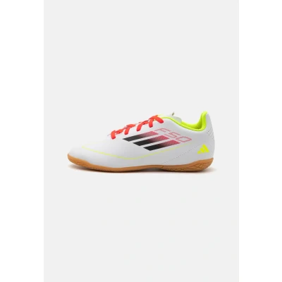 Image of adidas F50 Club Football Boots Indoor Kids, FTWR White/core Black/Solar Yellow, 5.5 UK