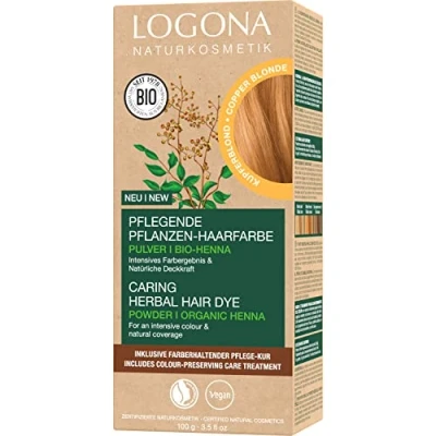 Image of Logona Vegetable Hair Color Copper Blonde