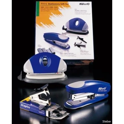 Image of Hole Punch and Stapler Set