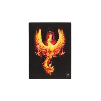 Image of Something Different Canvas Plaque Phoenix Rising by Anne Stokes H19.4cm x W25cm D1.4cm Pack of 1