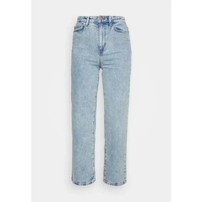 Image of Lindex Trousers Hanna Relaxed fit jeans, Women&#039;s, Size: 18, Light denim