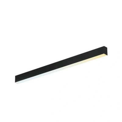 Image of InterLED CS Emergency 40W LED Linear 3000/4000/6500K 5FT Single Black Aurora