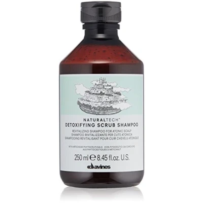 Image of Davines Natural Tech Detoxifying Scrub Shampoo (For Atonic Scalp) 250ml