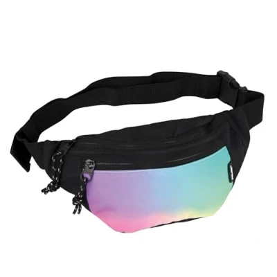 Image of Sunset Fanny Pack, Black MILAN®