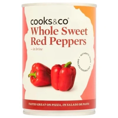 Image of Cooks &amp; Co Sweet Red Peppers 390gm