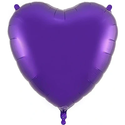 Image of Oaktree 36&quot; Purple Heart Packaged Balloon