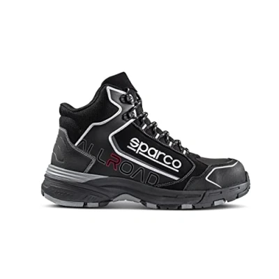 Image of Sparco Unisex&#039;s Allroad H S3 SRC Anti Luck Work Shoes, Black, 41 EU