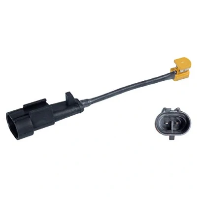Image of 0042567356, 042567356, 42567356 Brake Pad Wear Sensor FEBI BILSTEIN 106207 Front Axle IVECO: DAILY 6 Pritsche/Fahrgestell, 4 Kasten/Kombi