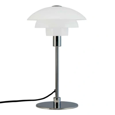 Image of Dyberg Larsen Morph table lamp, opal, height 35 cm, glass