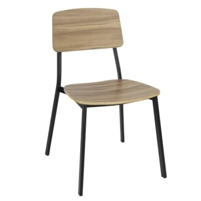 Image of Bolero Beaufort Wooden Interior Dining Chairs (2 pack)