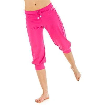 Image of Winshape WBE5 Women&#039;s 3/4 Length Tracksuit Bottoms pink Size:M