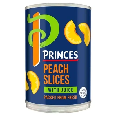 Image of Princes Peach Slices in Light Syrup, 410g