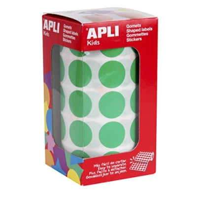 Image of Apli 946009 Roll gomets Circular 20.0 Green