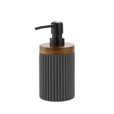 Image of Douceur d&#039;Intérieur SOAP Dispenser, Charcoal, (0) 8 x 17 CM
