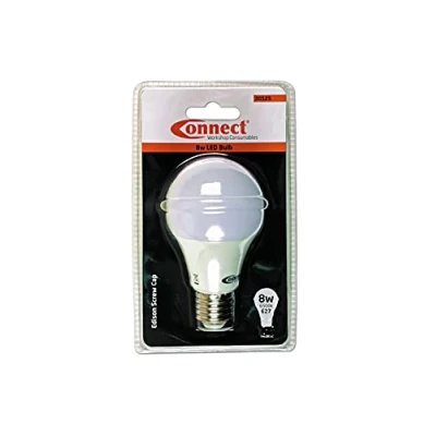 Image of Connect 30525 8W LED Bulb 6500K E27 ES Fitting Cold White 1pc