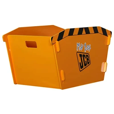 Image of Kidsaw JCB Skip Toybox, Digger, Yellow