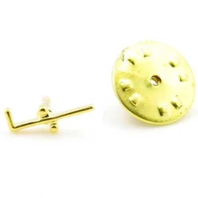 Image of Masonic Gilt Metal Tubal Cane Lapel or Tie Pin