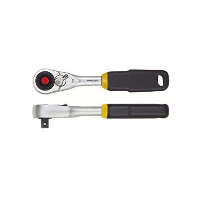 Image of PROXXON 23160 Micro Compact Ratchet 6.3 mm (1/4) Finely Toothed with 72 Teeth Head Size 23x12mm Total Length 120mm