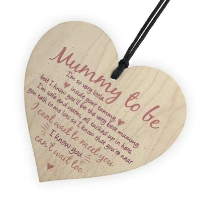 Image of RED OCEAN Mummy To Be Sign Baby Shower Mum Friendship Gift Party Decoration New From Bump Present