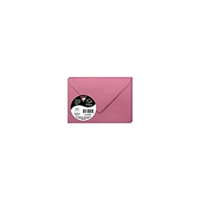 Image of Clairefontaine Ref 55650C Pollen Envelopes (Pack of 20) 75 x 100mm Sized, 120gsm Paper, Gummed Seal, Inkjet &amp; Laser Printer Compatible, Acid Free Hydrangea Pink