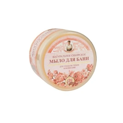 Image of Grandma Agafia Natural Herbal Soap with Flower Extrackts Body and Hair 500ml