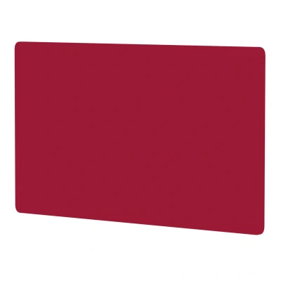Image of Air Screen for B2B Desk 1400x800mm Bespoke Bergamot Cherry Fabric