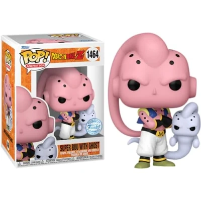 Image of Funko Pop Dragon Ball Super Buu with Ghost #1464 Exclusive Edition Anime Z Figure