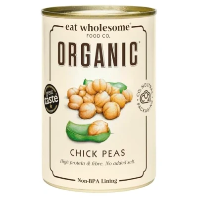 Image of Eat Wholesome Organic Chick Peas 400g