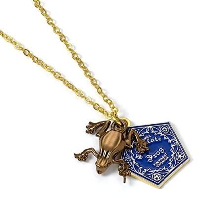 Image of Harry Potter Chocolate Frog Necklace by The Carat Shop
