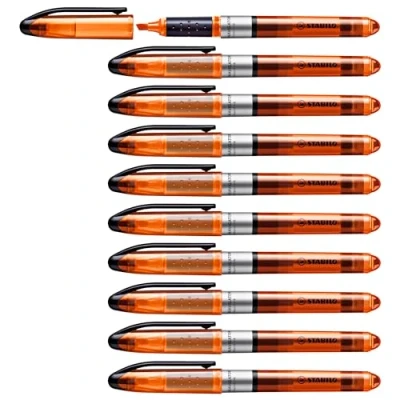 Image of Stabilo Navigator Neon Highlighter Orange