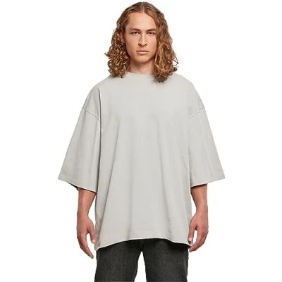 Image of Build your Brand Men&#039;s Huge Tee T Shirt, Lightasphalt, XXXXX Large