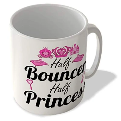 Image of McMug Half Bouncer Princess Mug, Ceramic, 11fl.oz.