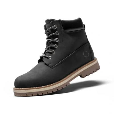 Image of Bruno Marc Mens Classic Snow Boots Outdoor Winter Ankle Boots,Size 8,Black,SBSB226M E