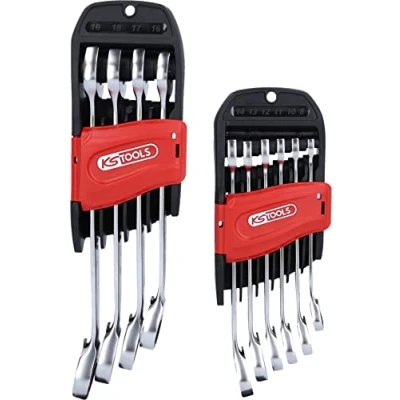 Image of KS Tools 503.5950 Duo Gear Ratchet Spanner Set of 10