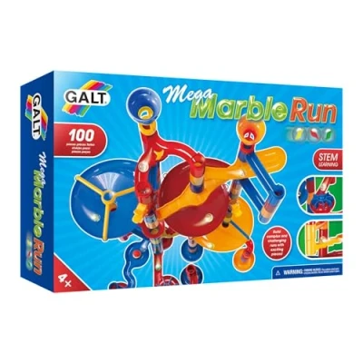 Image of Galt Toys, Mega Marble Run, Construction Toy, Ages 4 Years Plus