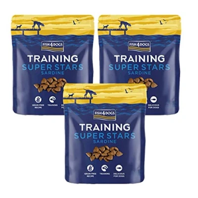 Image of Fish4dogs Super Star Training Treats 150g (3 x Bags)