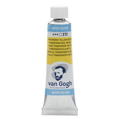 Image of Van Gogh Watercolour 10ml Tube Transparent Yellow Medium Series 1
