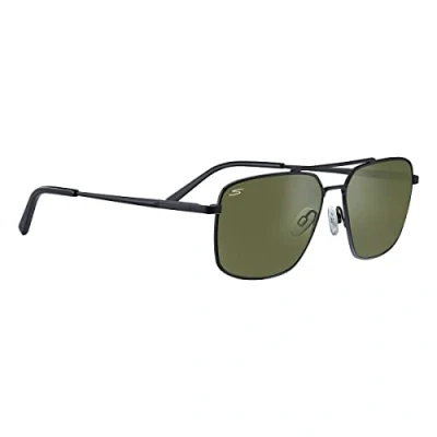 Image of Serengeti Aitkin Sunglasses, Matte Black, M