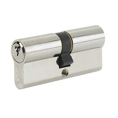 Image of Yale Euro Double Cylinder, 3 Keys Supplied, Standard Security, Boxed, Suitable for All Door Types, Nickel Finish, 30:10:30 (70 mm)