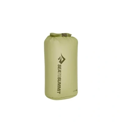 Image of Sea to Summit Ultra Sil Dry Bag L 13L Waterproof Storage &amp; Organization Roll Top Patented Field Repair Buckle Fabric For Backpacking 22 x 19.6 43.3cm Tarragon Green 47g