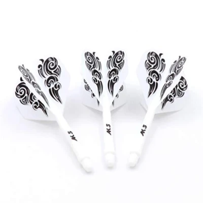 Image of CUESOUL ROST Integrated Dartpfeile Schäfte Shafts and Darts Flights Standard Shape,Set of 3 pcs Unique Designed Pattern(CSAK 58XFY)