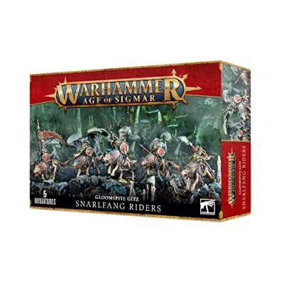 Image of Games Workshop Warhammer Age of Sigmar Gloomspite Gitz: Snarlfang Riders (2023)